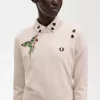 Pull brodé pour femme
