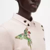 Pull brodé pour femme