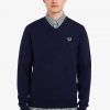 Pull classique à col en V