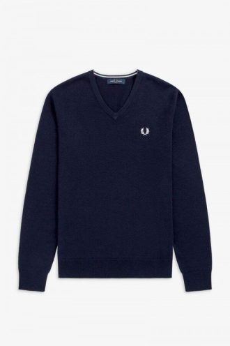 Pull classique à col en V