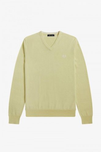 Pull classique à col en V