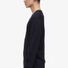 Pull classique à col en V pour homme