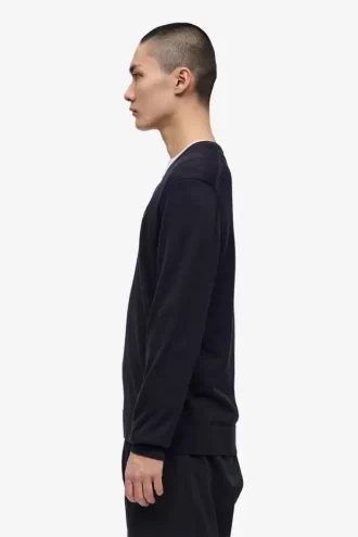 Pull classique à col en V pour homme