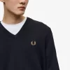 Pull classique à col en V pour homme