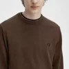 Pull classique à col ras du cou pour homme