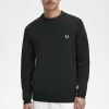 Pull classique à col ras du cou pour homme