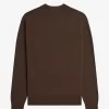 Pull classique à col ras du cou pour homme