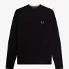Pull classique à col ras du cou pour homme