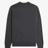 Pull classique à col ras du cou pour homme
