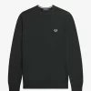 Pull classique à col ras du cou pour homme