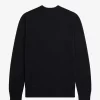 Pull classique à col ras du cou pour homme