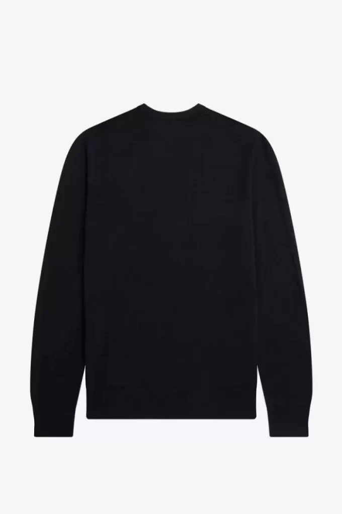 Pull classique à col ras du cou pour homme