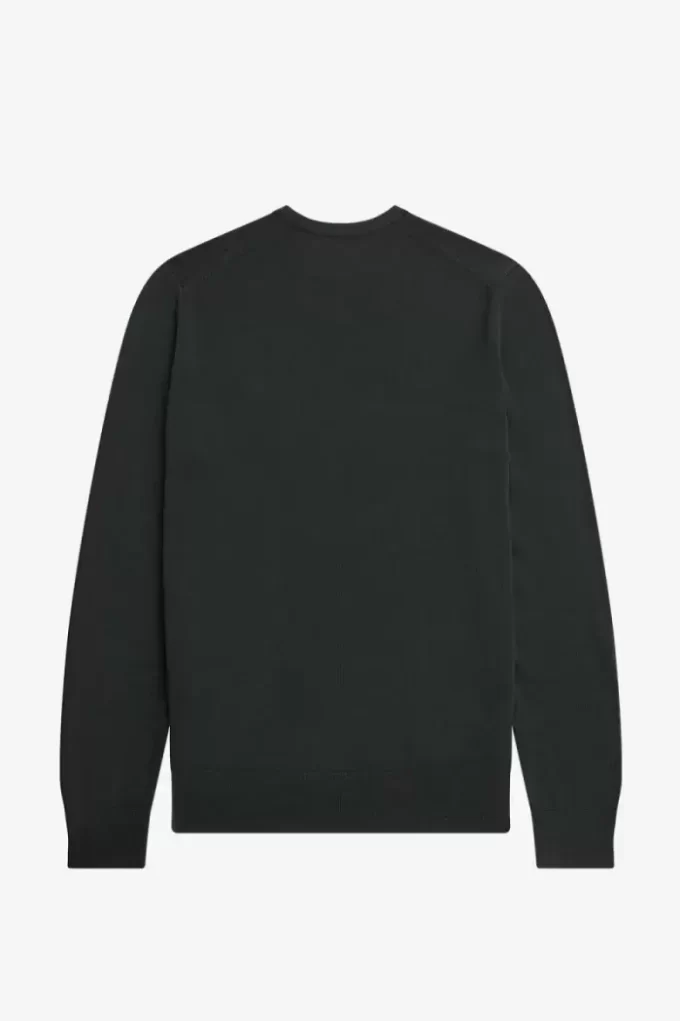 Pull classique à col ras du cou pour homme