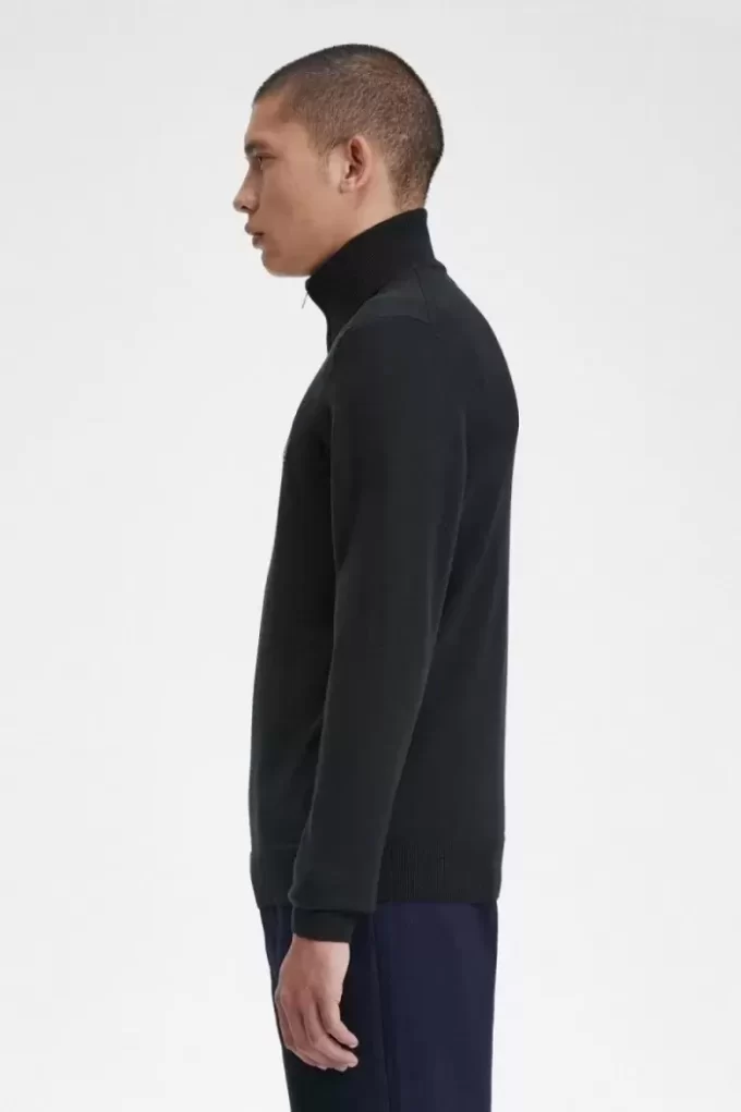 Pull classique à demi-zip pour homme