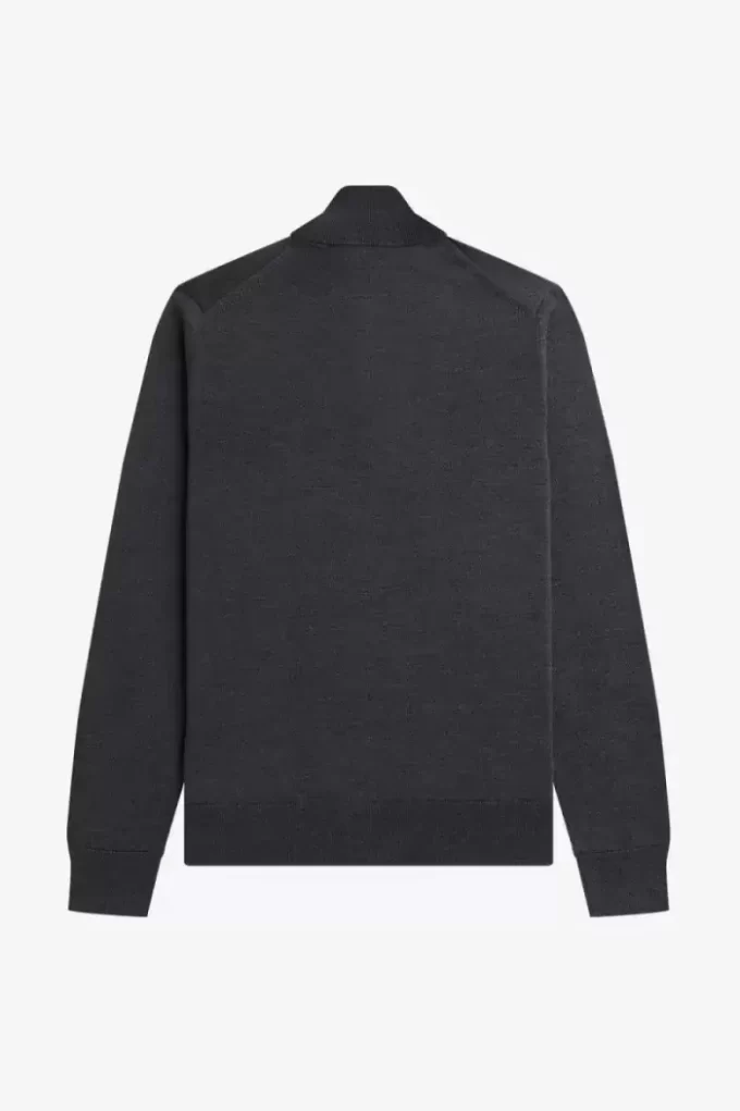 Pull classique à demi-zip pour homme