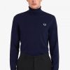 Pull col roulé en tricot