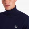 Pull col roulé en tricot