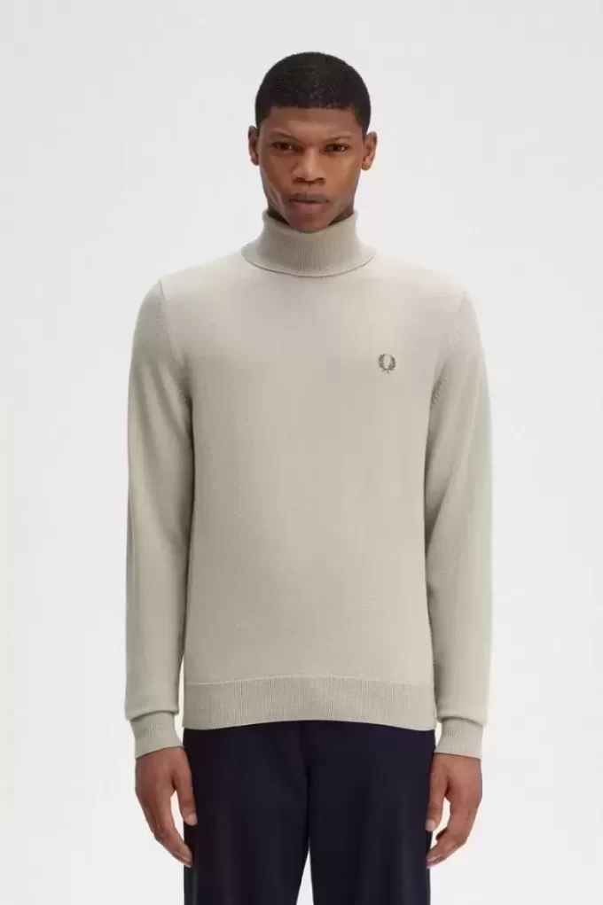 Pull col roulé pour homme