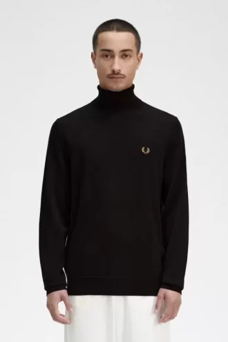 Pull col roulé pour homme