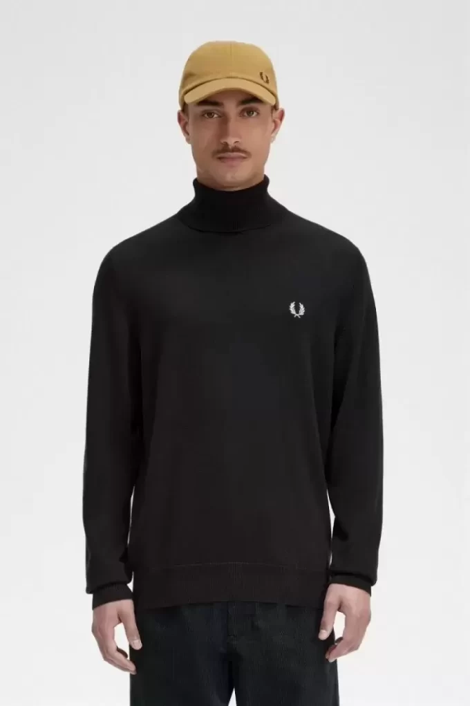 Pull col roulé pour homme