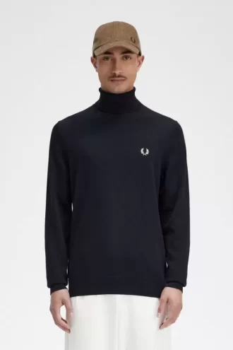 Pull col roulé pour homme