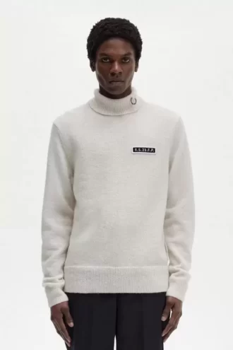 Pull à col roulé pour homme