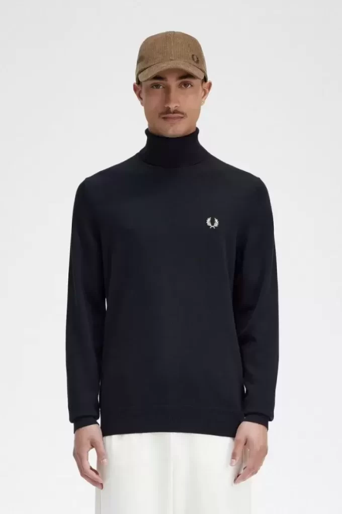 Pull col roulé pour homme