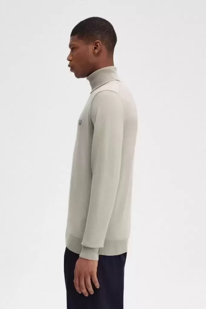 Pull col roulé pour homme
