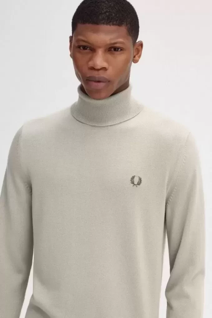 Pull col roulé pour homme