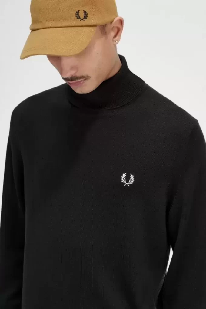 Pull col roulé pour homme