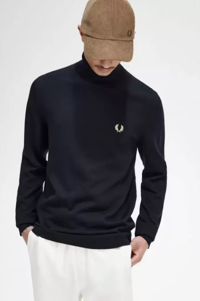 Pull col roulé pour homme