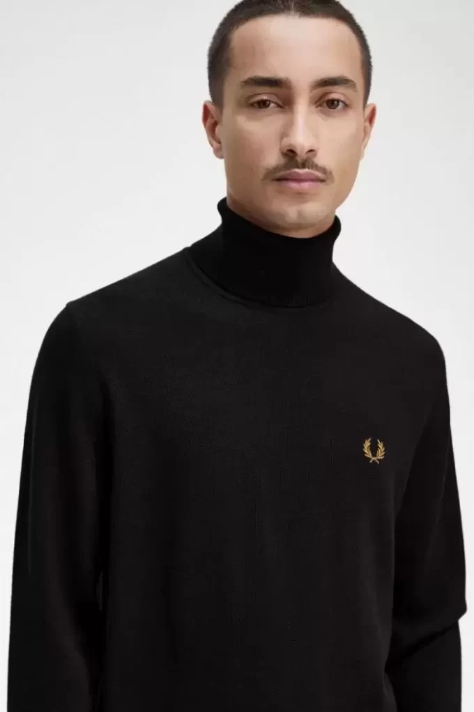 Pull col roulé pour homme