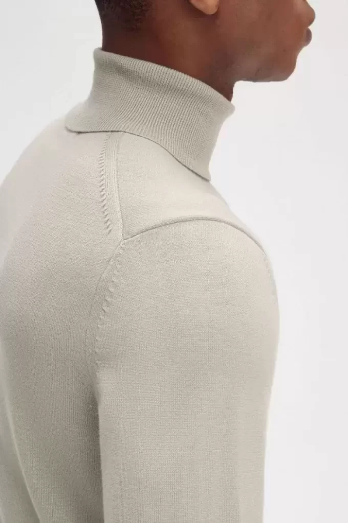 Pull col roulé pour homme