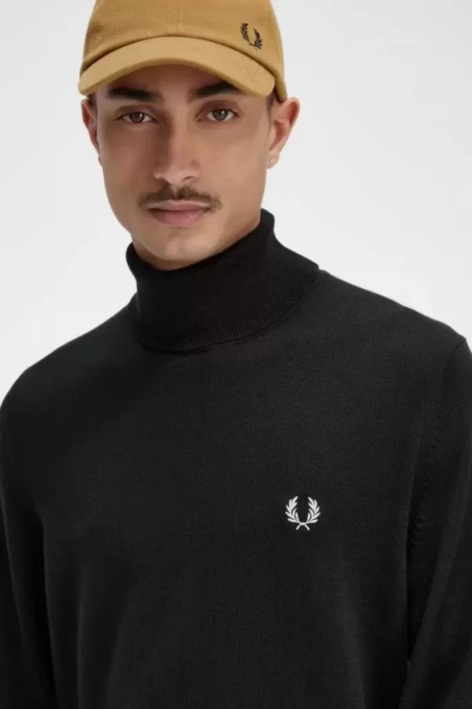 Pull col roulé pour homme