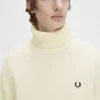 Pull col roulé tricoté pour homme