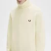 Pull col roulé tricoté pour homme
