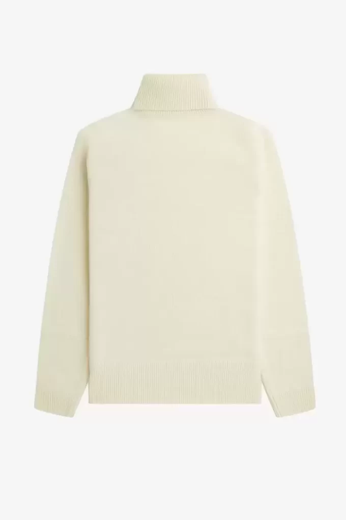 Pull col roulé tricoté pour homme