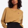 Pull col V en maille