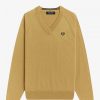 Pull col V en maille