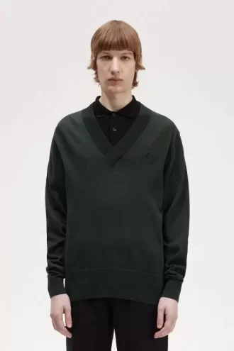 Pull col V pour homme