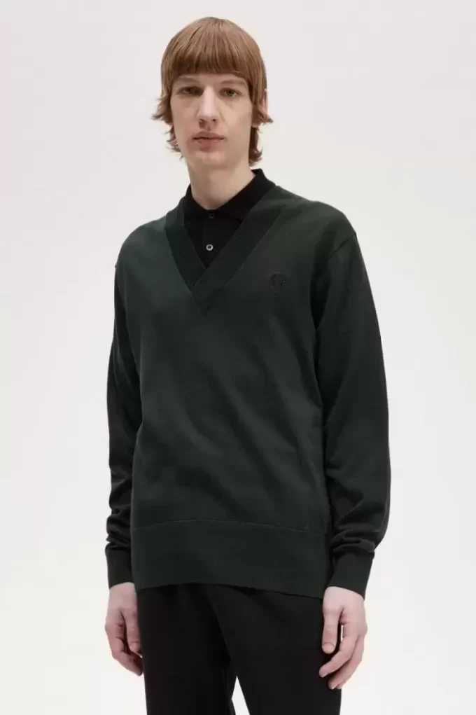 Pull col V pour homme