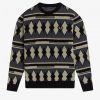 Pull en jacquard épais