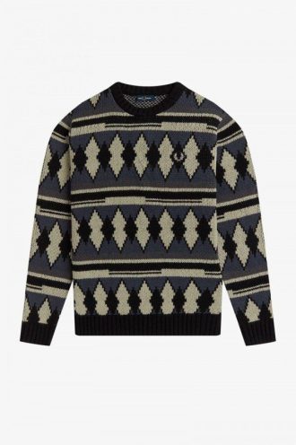Pull en jacquard épais