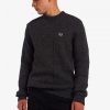 Pull en laine britannique à panneaux