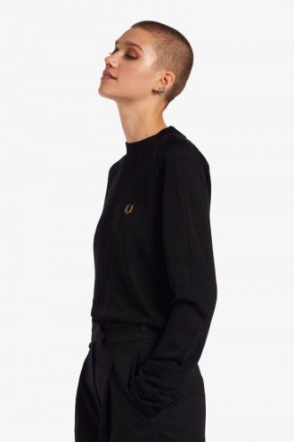 Pull en maille à détails côtelés