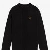 Pull en maille à détails côtelés