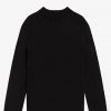 Pull en maille à détails côtelés