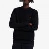 Pull en maille mérinos texturée