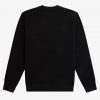 Pull en maille mérinos texturée