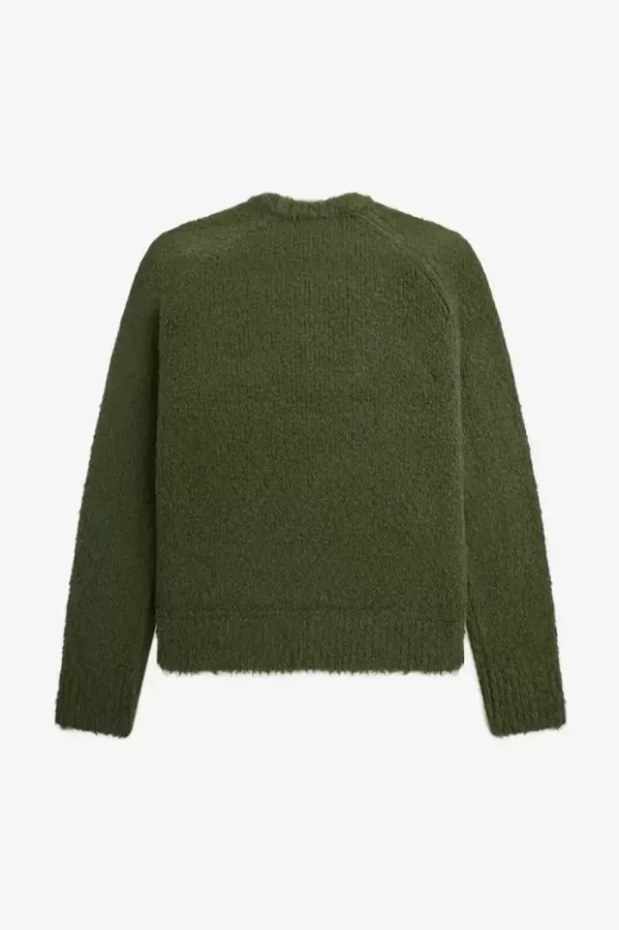 Pull en maille texturée pour homme